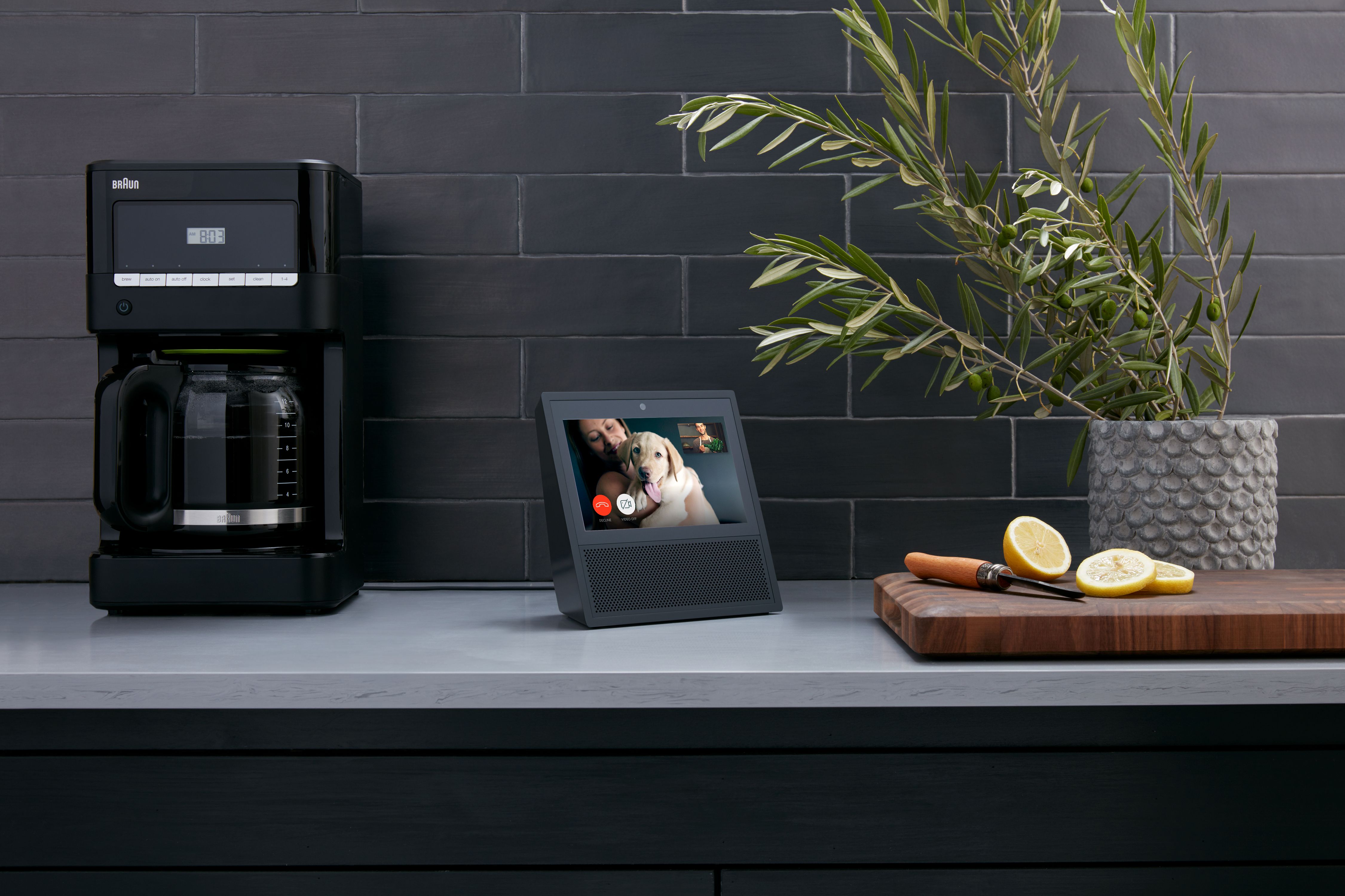 Amazon Echo Show, Black, Counter Amazon Echo Show, Black, Counter